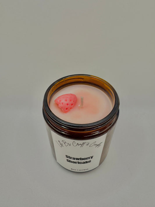 8oz Strawberry Shortcake Candle