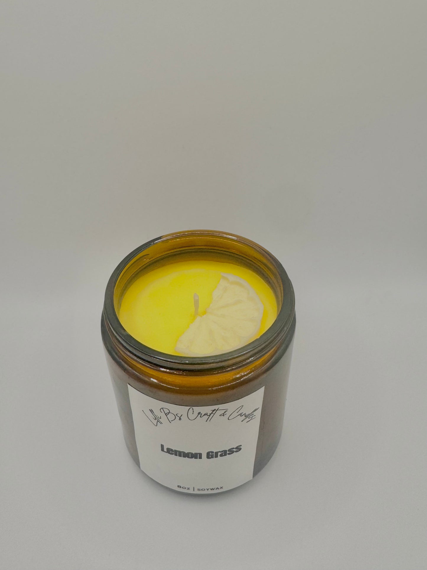 8oz Lemon Grass Candle
