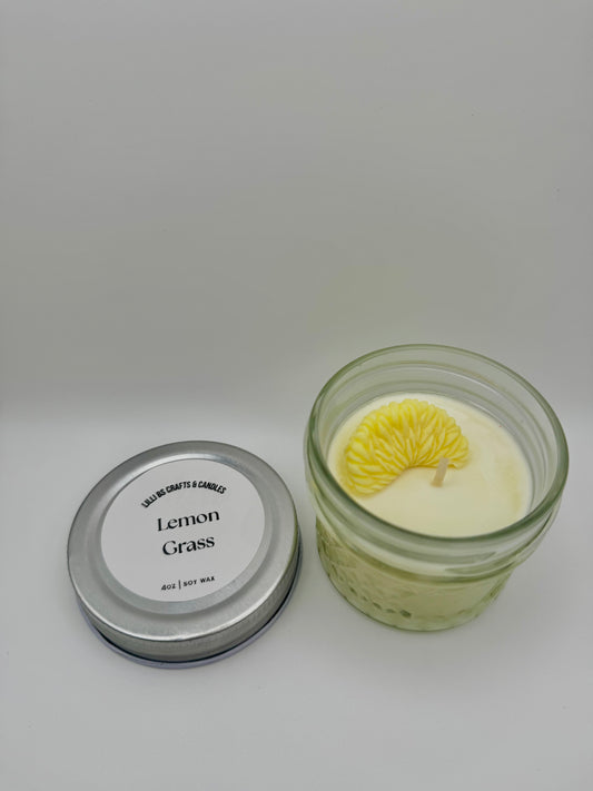 4oz Lemon Grass Candle
