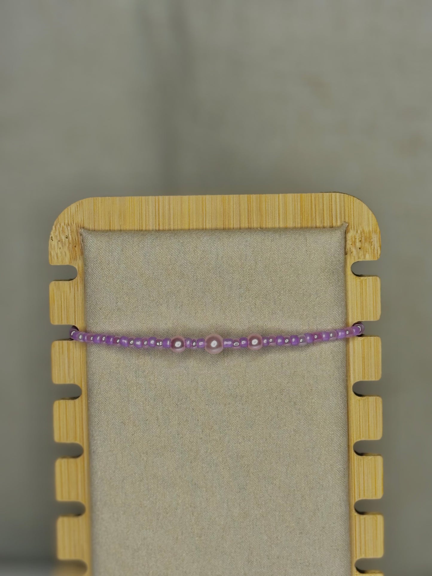 Purple & Pink Pearl Bracelet