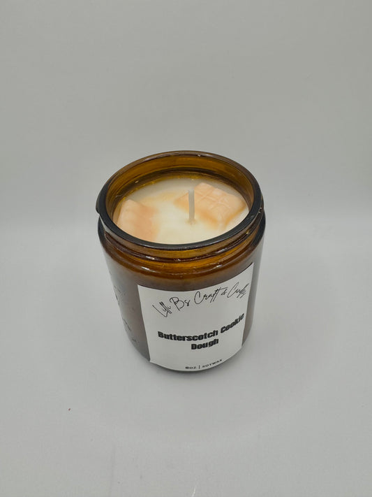 8oz Butterscotch Cookie Dough Candle