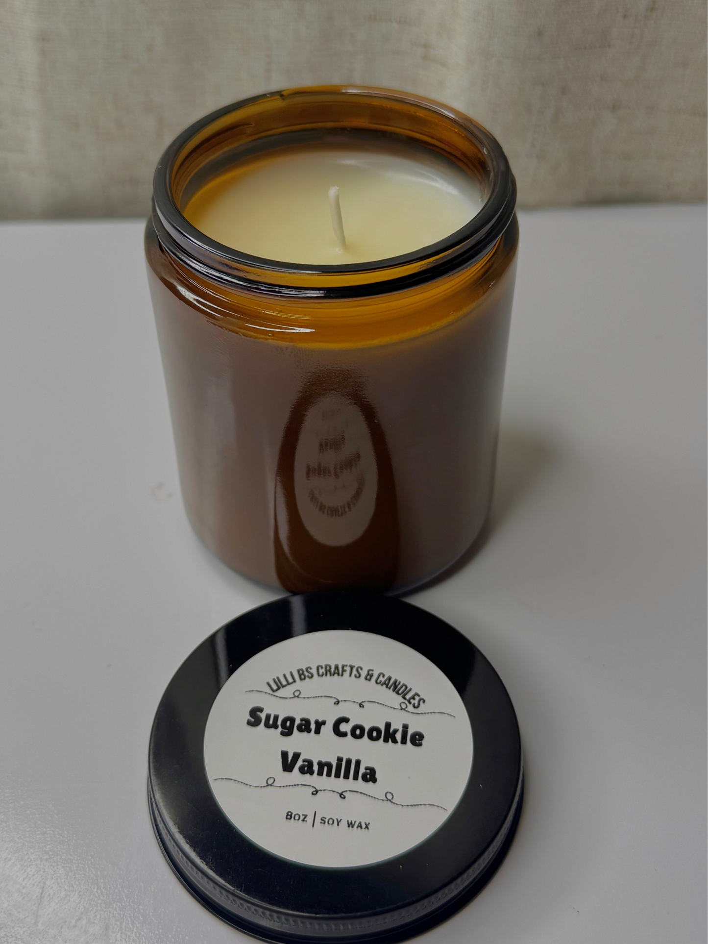 8oz Sugar Cookie Vanilla Candle